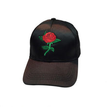 Rose Embroidery Baseball Cap Cool Men Women Caps Fashion Adjustable Couple Snapback Hip Hop Hats Floral Cap casquette homme Bone