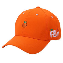 FRESH FRUIT Printing baseball cap woman 2017 Summer Women Fruit Embroidered ccasquette femme Hat Adjustable Cap