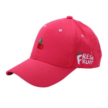FRESH FRUIT Printing baseball cap woman 2017 Summer Women Fruit Embroidered ccasquette femme Hat Adjustable Cap
