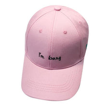 Fashion i'm busy Letters Printing Caps Women Men Couple Embroidery Baseball Unisex Hip Hop Flat Hat high quality Snapback bone