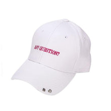 Any Question Printing Baseball Cap Men Women Peaked Hat HipHop Hat Curved Adjustable Strapback Snapback bone masculino