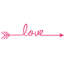 2016 Hot Selling Love Arrow Decal Living Room Bedroom Vinyl Wall Sticker home decor adesivo de parede #25