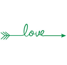2016 Hot Selling Love Arrow Decal Living Room Bedroom Vinyl Wall Sticker home decor adesivo de parede #25