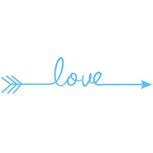 2016 Hot Selling Love Arrow Decal Living Room Bedroom Vinyl Wall Sticker home decor adesivo de parede #25