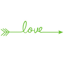 2016 Hot Selling Love Arrow Decal Living Room Bedroom Vinyl Wall Sticker home decor adesivo de parede #25