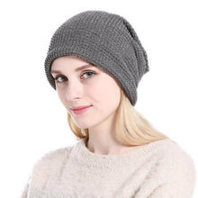 2017 Winter Autumn beanie Outdoor Unisex Warm Crochet Bonnet Hats Knitted Wool Hemming Cap chapeu Skullies Black Gray Khaki