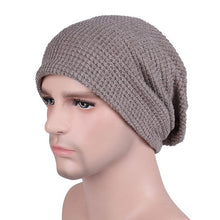 2017 Winter Autumn beanie Outdoor Unisex Warm Crochet Bonnet Hats Knitted Wool Hemming Cap chapeu Skullies Black Gray Khaki