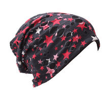 2017 New Arrival Winter Women Hat Ruffle Hat Beanie Scarf Turban Head Wrap Holes Cap