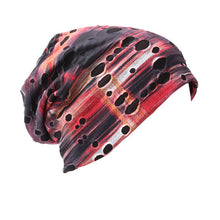 2017 New Arrival Winter Women Hat Ruffle Hat Beanie Scarf Turban Head Wrap Holes Cap
