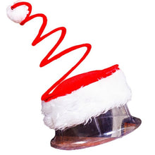 2017 Christmas Party Santa Hat Red Cap for Santa Claus Costume New Funny Hoop Printed beanie Winter Warm Gorros Gifts