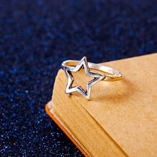 Simple Knot Open Adjustable Ring  for women