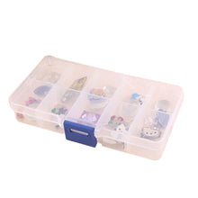 Elegant Tray 10 Slot Case Jewelry Rings Display Box Jewelry Storage