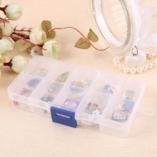 Elegant Tray 10 Slot Case Jewelry Rings Display Box Jewelry Storage
