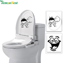 1PC Home Decor Bathroom Wall Stickers Toilet Waterproof Wall Decals For Toilet Decorative Wall Sticker For Kids Rooms Decoration