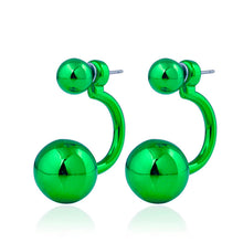 Girl Earrings Ear Stud Red