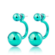 Girl Earrings Ear Stud Red