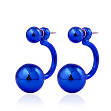 Girl Earrings Ear Stud Red