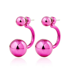 Girl Earrings Ear Stud Red