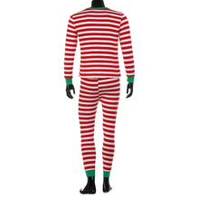 Men Family Matching Christmas  Pajamas Set  Blouse +Santa Striped Pants