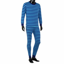 Mens Family Matching Christmas Pajamas Set Striped Blouse +Pants