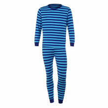 Mens Family Matching Christmas Pajamas Set Striped Blouse +Pants