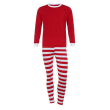 ManFamily Matching Christmas  Pajamas Set  Blouse +Santa Striped Pants