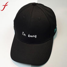 Fashion i'm busy Letters Printing Caps Women Men Couple Embroidery Baseball Unisex Hip Hop Flat Hat high quality Snapback bone