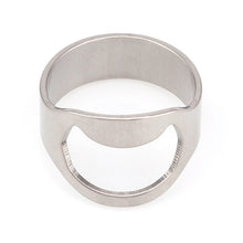 22mm/20mm Unique Versatile Stainless Steel Finger Ring Ring-Shape Beer Bottle Opener Creative Bottle Opener