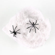 ABEDOE Party Decoration Spiderweb Halloween Cobweb Stretchy Spider Web For Haunted House Props Party Decoration Spiderweb