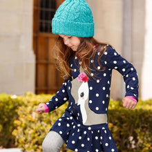 Toddler Baby Girls Kids Autumn Clothes Long Sleeve Deer Tops T-Shirt Dress