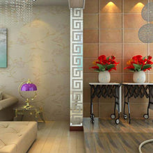 10pcs DIY Modern Acrylic Plastic Mirror Sticker Ar-hall Bedroom