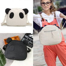 Women's Fashion Cute Panda  Leather Handbag Crossbody Shoulder Bags