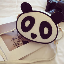 Women's Children Fashion Cute Panda Leather Handbag Crossbody Shoulder Bags