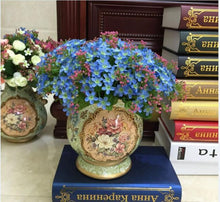 Rose Fake Artificial Silk Flower Wedding Party Bridal Bouquet Home Decor 72 Head
