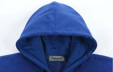 Autumn and winter sports leisure men's cotton and cashmere Hoodie Hoody thick solid blank hoodies coat