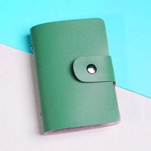Men Women Leather Credit Card Holder Case Card Holder Wallet Business Card