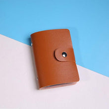 Men Women Leather Credit Card Holder Case Card Holder Wallet Business Card