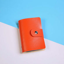 Men Women Leather Credit Card Holder Case Card Holder Wallet Business Card