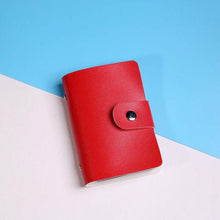 Men Women Leather Credit Card Holder Case Card Holder Wallet Business Card
