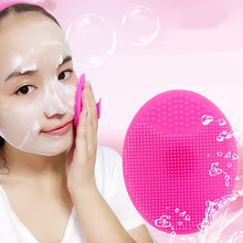 Silicone Beauty Wash Pad Face Exfoliating Blackhead Facial Cleansing Brush Tool
