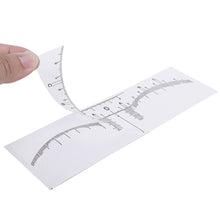 One-time Microblading Makeup Brow Measure Eyebrow Guide Ruler Permanent Tools