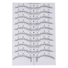 One-time Microblading Makeup Brow Measure Eyebrow Guide Ruler Permanent Tools