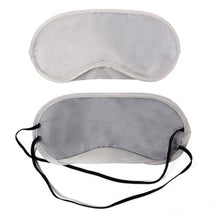 1PC New Pure Silk Sleep Eye Mask Padded Shade Cover Travel Relax Aid