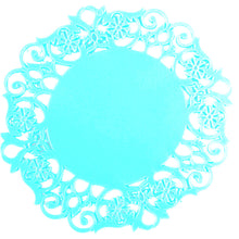 Lace Flower Doilies Silicone Coaster Tea Cup Mats Pad Insulation Placemat LAU