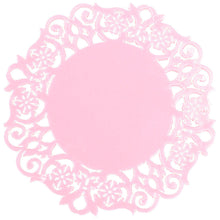 Lace Flower Doilies Silicone Coaster Tea Cup Mats Pad Insulation Placemat LAU