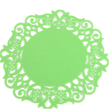 Lace Flower Doilies Silicone Coaster Tea Cup Mats Pad Insulation Placemat LAU