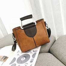 Women's Fashion Solid Color Leather Shoulder Bags With Corssbody Bag&Handbag