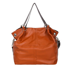 Fashion Women's Splice Leather Shoulder Bags With Corssbody Bag&Handbag